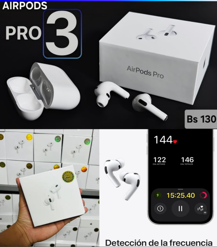 AIRPODS PRO 3ERA GENERACION CON ANC